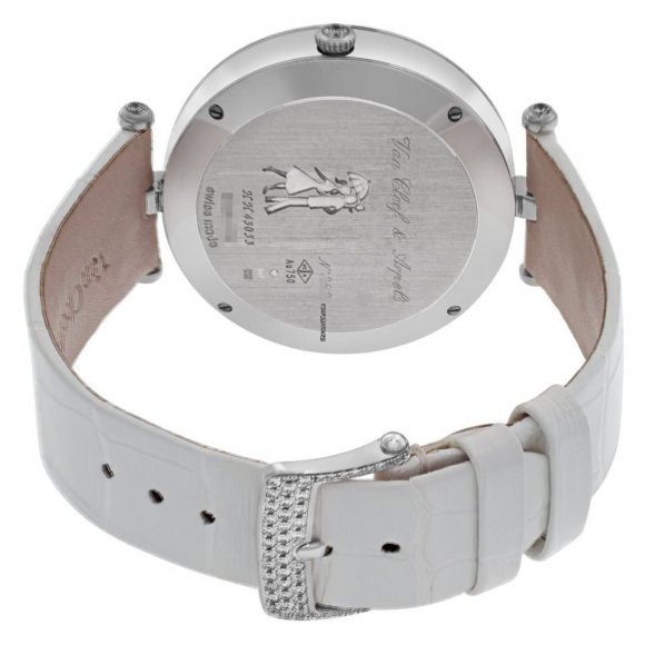 Van Cleef & Arpels Pont Des Amoureux Poet 18k White Gold Blue dial