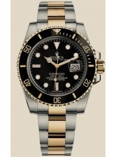ROLEX OYSTER SUBMARINER DATE 40MM STEEL AND YELLOW GOLD