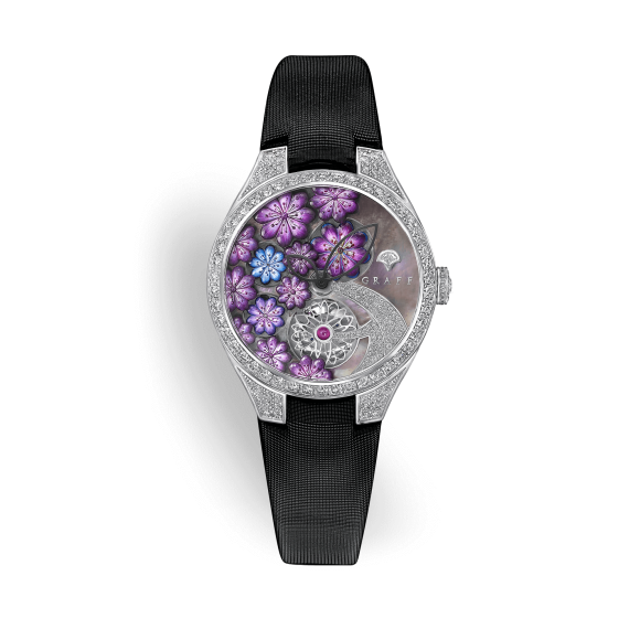 GRAFF WATCHES. FLORAL AUTOMATIC