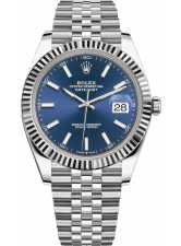 ROLEX DATEJUST 41 MM, STEEL AND WHITE GOLD