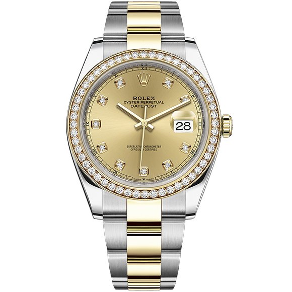 Rolex                                     Datejust 41 mm, Oystersteel and yellow gol