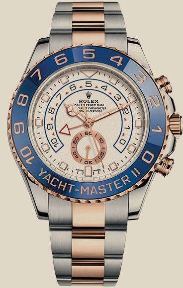 Rolex                                     Yacht-Master II 44 mm, steel and Everose gold