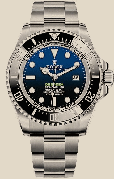 Rolex                                     Deepsea D -BLUE DIAL