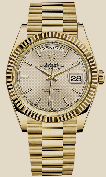 Rolex                                     Day-Date 40mm  Yellow Gold