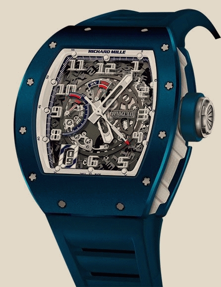 Richard Mille                                     Watches Limited Editions RM 030 Blue Ceramic EMEA